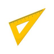 Triangular ruler