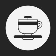 amusement park coffee-cup icon N10