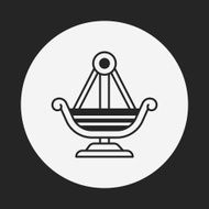 amusement park pirate ship icon N10