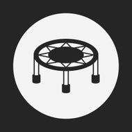 Bouncing bed icon N4