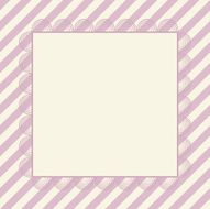 Retro greeting card template design N3