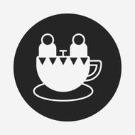amusement park coffee-cup icon N12