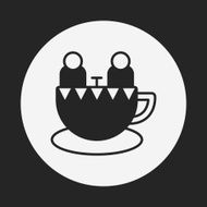amusement park coffee-cup icon N14