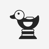 duck riding icon N5