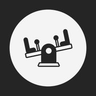 playground seesaw icon N9