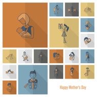 Happy Mothers Day Icons N286