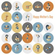 Happy Mothers Day Icons N287