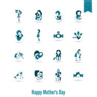 Happy Mothers Day Icons N291