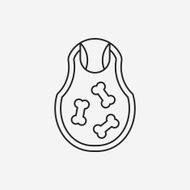 bibs line icon N5