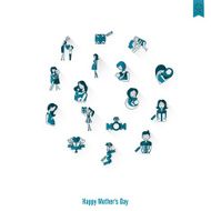 Happy Mothers Day Icons N302