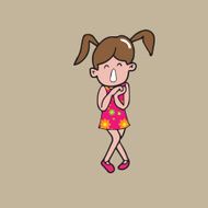 Girl laughing