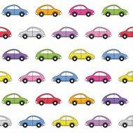 colorful cars pattern