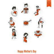 Happy Mothers Day Icons N318