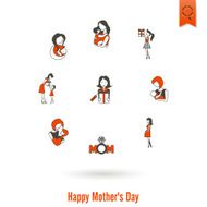 Happy Mothers Day Icons N329