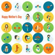 Happy Mothers Day Icons N331