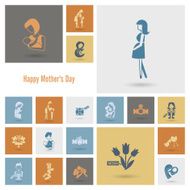 Happy Mothers Day Icons N332