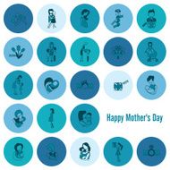 Happy Mothers Day Icons N337