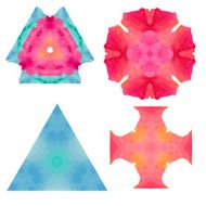 Joyful Sunny spring bright cheerful pattern N2