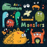 Fun monsters set