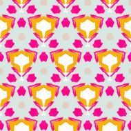 Cute abstract neon feminine pattern for textiles N9