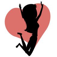 Girl in the air