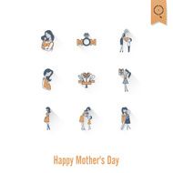 Happy Mothers Day Icons N341