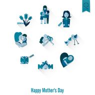 Happy Mothers Day Icons N342