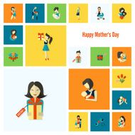 Happy Mothers Day Icons N344