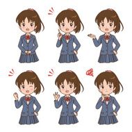 girl pose N7