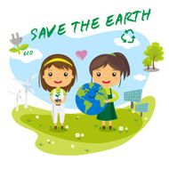 save the earth - world