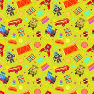 Toys seamless pattern N4