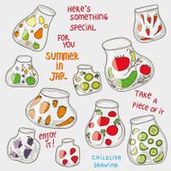Summer in jars