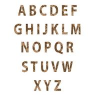 Texture parquet font Vector N2