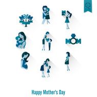 Happy Mothers Day Icons N350