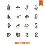 Happy Mothers Day Icons N352