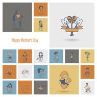 Happy Mothers Day Icons N355