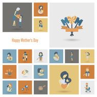 Happy Mothers Day Icons N356