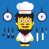 chef cartoon boy