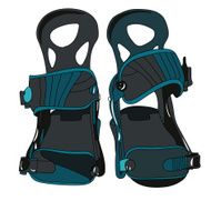 Snowboard binding N3