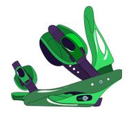 Snowboard binding N8