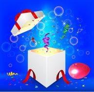 Birthday background with colorful balloons N11