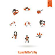 Happy Mothers Day Icons N359