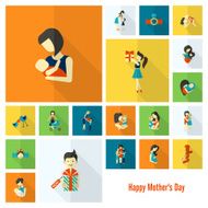 Happy Mothers Day Icons N362