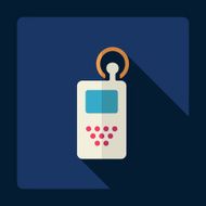 Flat modern design with shadow Baby Monitor