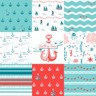 Set of nautical patterns N2