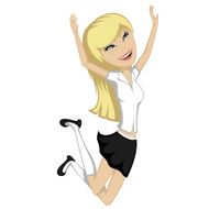 Jumping girl N2