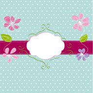 vintage floral background N2