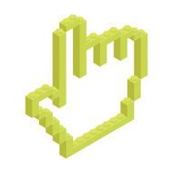 Isometric Plastic Building Blocks and Tiles