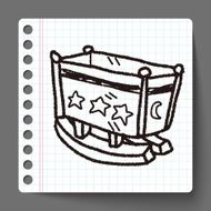 baby bed doodle N6