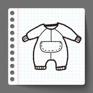 baby clothes doodle N12